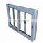 aluminium Double glass sliding window for America against The hurricane