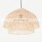 Wicker Rattan Lampshade Rustic rattan pendant light wicker ceiling light decor manufacturer