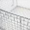 Customized 304 Stainless Steel Woven Wire Mesh Basket For Storage