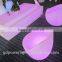 New Rechargeable PE plastic Chair stool with LED light and remote control YXF-5653