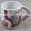Customized Design Ceramic Mug,ceramic Sport Mug,ceramic Football Mug,ceramic Basketball Mug,ceramic Baseball Mug