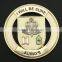 Gun Challenge Coins, Gold Plated And Soft Enamel Filled