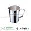 stainless steel measuring cup with scale