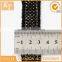 Fancy design 2cm ribbon trim with golden thread