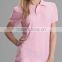 Plain dry fit polo shirt cotton stock polo shirt for women
