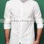 Formal office wear shirts for men white shirts custom made in china