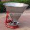 Farm small tools tractor mount stainless steel fertilizer spreader