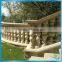 Precast stone balustrade rail