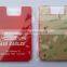 Silicone rubber card holder with bright colors and OEM available                        
                                                                                Supplier's Choice