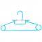 blue pp dress hanger,shirt hanger,plastic cloth hanger,
