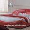 Red leather bed royal princess bed