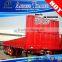 Durable gooseneck side wall column board semi-trailer with ABS braking system