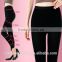 Sexy Women's 3D Wave Full Body Tights Matte Black Shaping Control