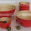 lacquered bamboo bowl