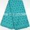 100% cotton New Square Grid Design African Big Swiss Lace