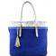 Custom Newest Fashion Dual Carrying Handles Faux Leather Classical Handbags