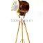 nautical Australian Signal Light Timber Tripod Antique decoration Floor lamps Nautical focus light