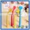 Popular silicone smile bendable ball pen,finger shaped smile bendable ball pen