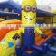 2015 Inflatable Minions Bouncer Combo/ Inflatable Castle Slide
