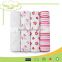 MS-22 Very Soft High Quality Organic Cotton Baby Muslin Swaddle Blankets, india cotton blankets