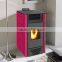 home using wood pellet stove with remote control CE EN14785