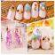 Nail Art Decorations Gold & Silver Colors Geometric Triangle Square & Round Pattern 3D Nail Art for Glitter Manicure Tools