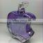 Oem custom size and logo promotion silver cap apple shape perfume bottle