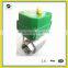 3 way 12V motorized valve,electric motor operated valve with manual override For Auto drain& Water flow control system