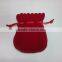 Plain Customized Velvet Cosmetic Bag Wholesale