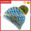A-628 Men Hand Knitted Fleece Pom Beanie Chunky Fleece Winter Pom Hat Men Wool Fleece Lined Beanie