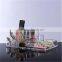 Customized acrylic cosmetic storage containers stand