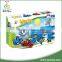 Hot promotional police station toy plastic building blocks toys for preschool