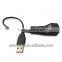 Blak High Speed 480Mbps USB2.0 Lan Card With Cable,with Led Light
