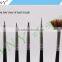 ANY Wood Handle 5 Black Nail Brush For Nail Beauty Design