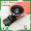 Mobile Phone Extra Lens Fisheye+Wide-angle+Macro lens+CPL Circular Lens photography camera accessories manufacturer