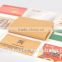 Ultra Slim Waterproof Recycle Kraft Paper ID Card Name Card Holder Album Bag