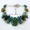 Unique Style Multi Color 925 Sterling Silver Necklace, Gemstone Silver Jewelry, Silver Jewelry Wholeseller
