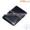 Vintage style mens leather card holder with rubber string