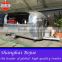 hot sales best quality towable food trailer mobile restaurant food trailer designed food trailer