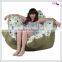 Beautiful Flowers Bean Bag Sofa Chair