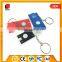 3 In 1 LED Torch Coin Key Ring led keychain light