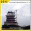 Chinese erect tower crane QTZ50, topless tower crane for construction