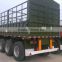 Tri axle 40 to 60 ton capacity bulk cargo semi trailer , cargo truck trailer , cargo trailer