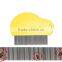 Pet grooming comb, stainless steel hair lice comb
