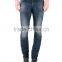 light wash ripped stretch skinny jeans for men