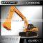 LG6485H Powerful commins 48 ton rubber track/steel track excavator for sale