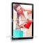 Slim fashion 26inch network digital signage media player with supporting WIFI and 3G