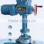 motorized globe valve with electric actuator