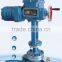 motorized globe valve with electric actuator