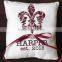 Chinese embroidered ring bearer jute pillows